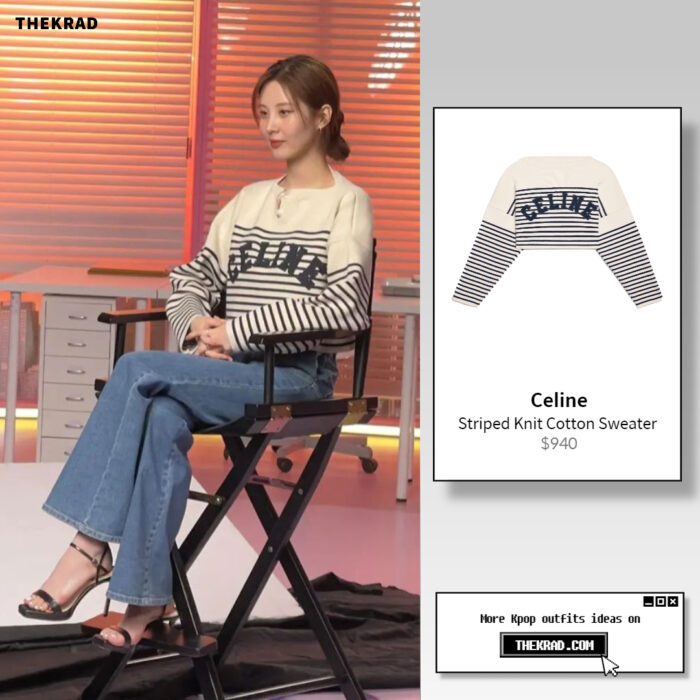 'Love and Leashes' heroine Seohyun dropped a photo on Instagram wearing Celine sweater