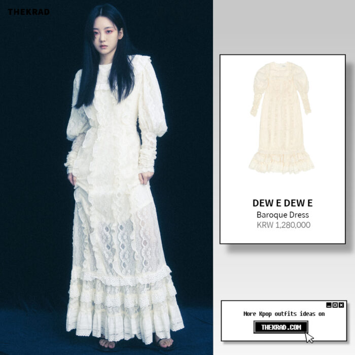 Cho Yi Hyun outfit in Dazed Korea April 2022 issue : Dew E Dew E dress