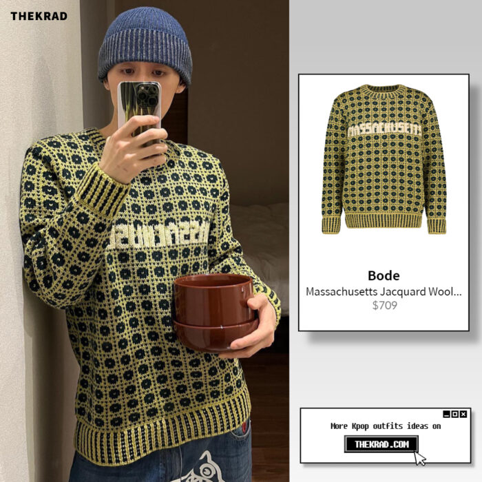 Code Kunst outfit from Feb 12, 2022 : Bode sweater