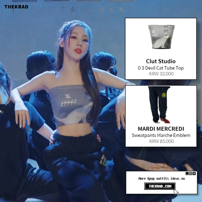 (G)I-Dle Miyeon Outfit in MY BAG (Choreography Practice Video) : Clut Studio tank top and more