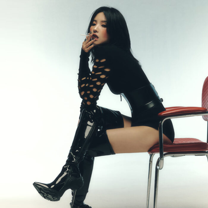 (G)I-dle Soyeon outfit from I NEVER DIE' Risky ver. Concept image