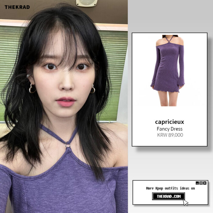 IU outfit from March 12, 2022 : capricieux dress