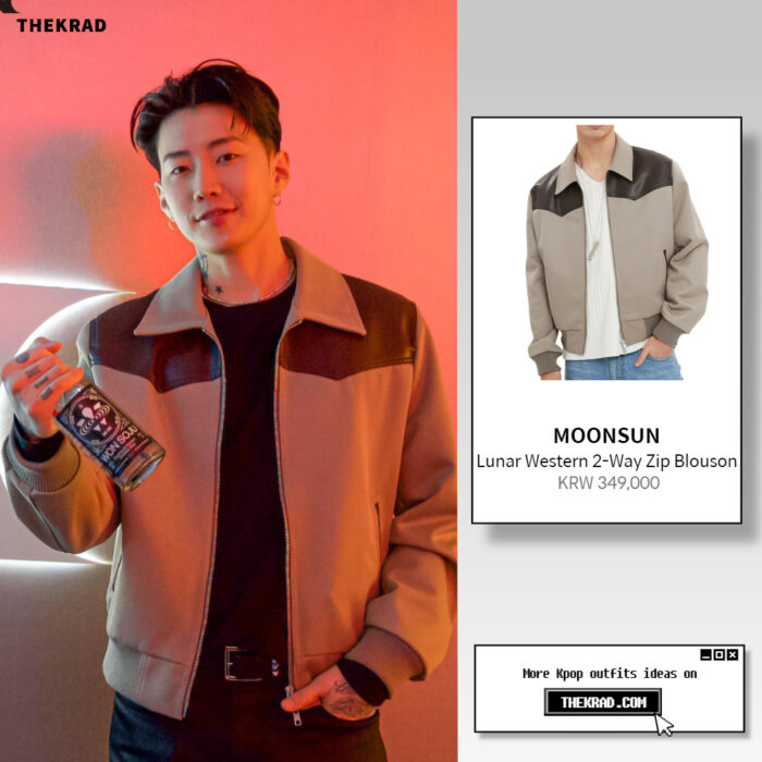 Jay Park outfit from March 19, 2022 : Moonsun jacket
