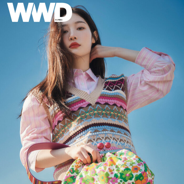 Jung Chae Yeon outfit from WWD Korea Interview : Weekend Max Mara vest and more