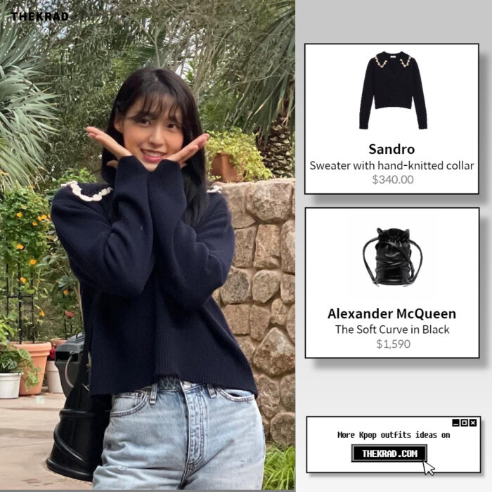Seol Hyun outfit from April 12, 2022 : Alexander McQueen bag and more