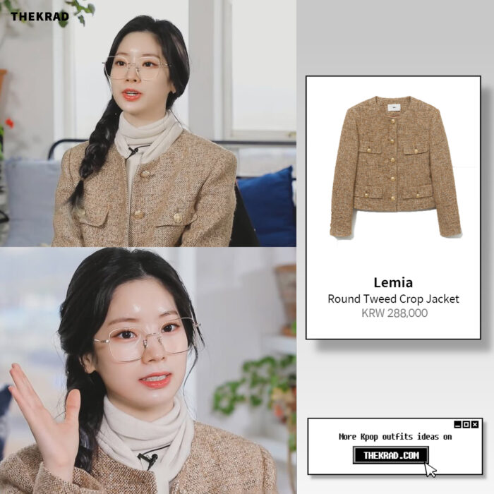 Twice Dahyun outfit in TWICE REALITY "TIME TO TWICE" Soulmate EP.01 : Lemia jacket
