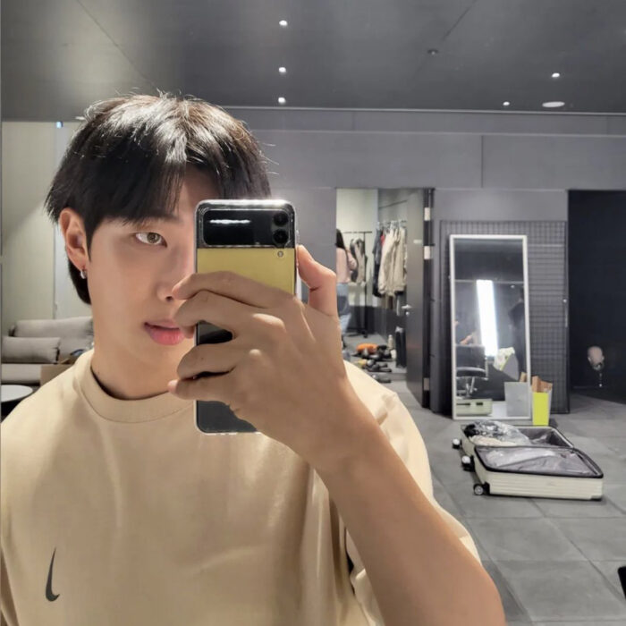 BTS RM outfit from May 21, 2022 : Billie Eilish x Nike t-shirt and more