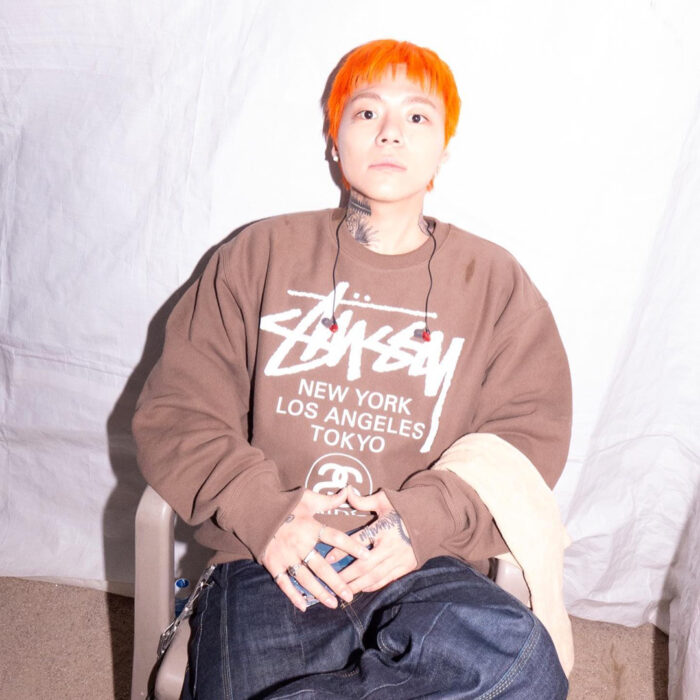 Kid Milli outfit from May 28, 2022 : Stussy sweatshirt and more