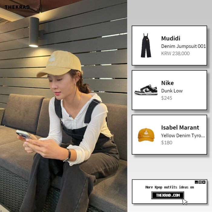 SNSD Yuri outfit from May 23, 2022 : Nike sneakers and more