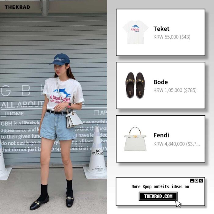 Cha Jung Won outfit from June 16, 2022 : Fendi bag and more
