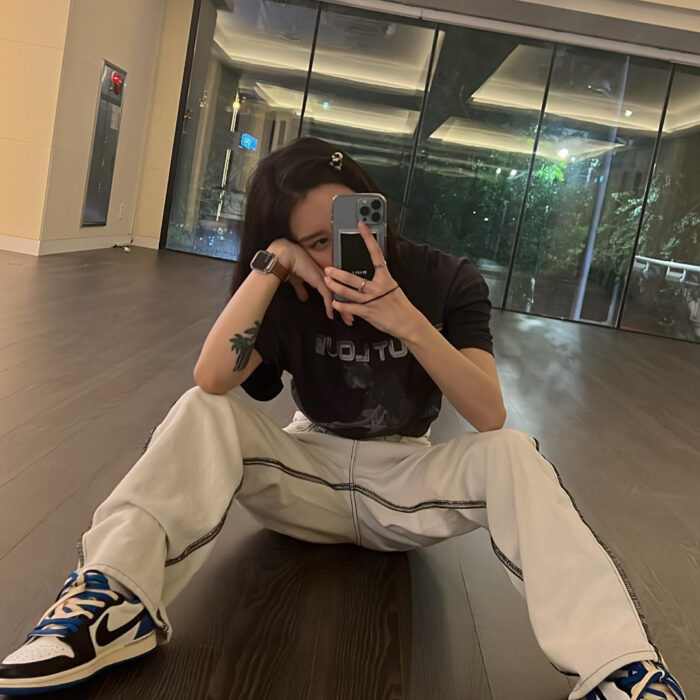 Noze outfit from June 6, 2022 : Nike x Travis Scott x Fragment Design sneakers