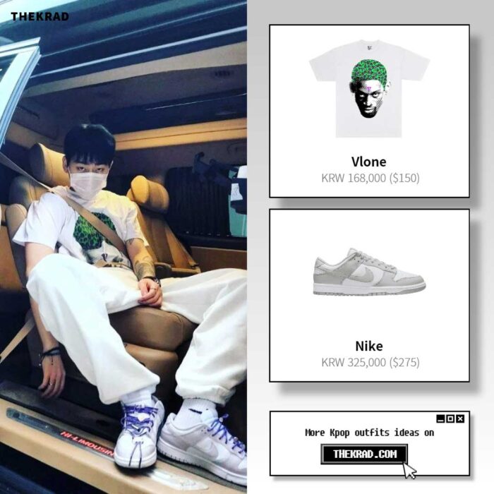 Zico outfit from June 7, 2022 : Nike sneakers and more