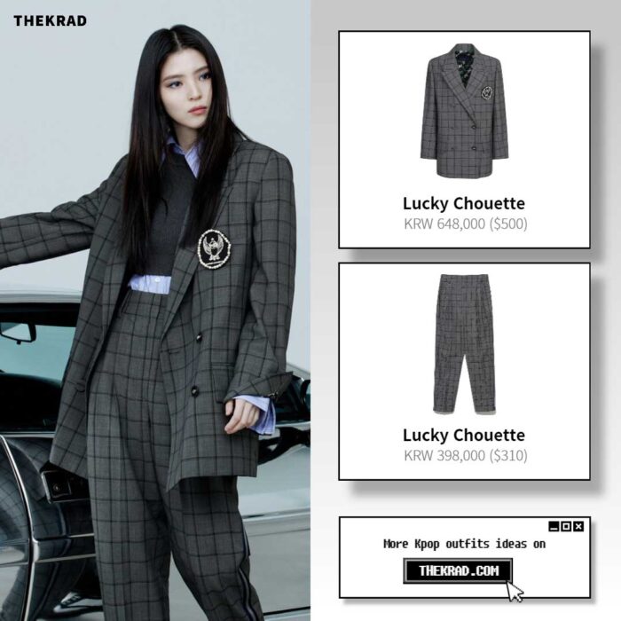 Han So Hee outfit from July 27, 2022 : Lucky Chouette jacket and more