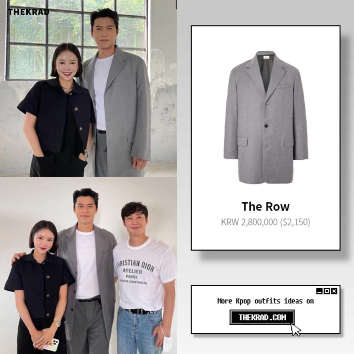 Hyun Bin outfit from July 19, 2022 : The Row jacket