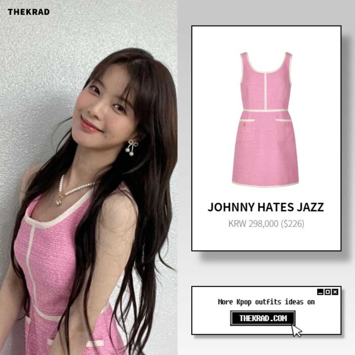 Roh Jeong Eui outfit from July 17, 2022 : Johnny Hates Jazz dress
