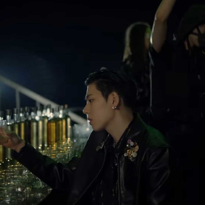 Zico outfit in Seoul Drift Music Video : Calvinluo jacket