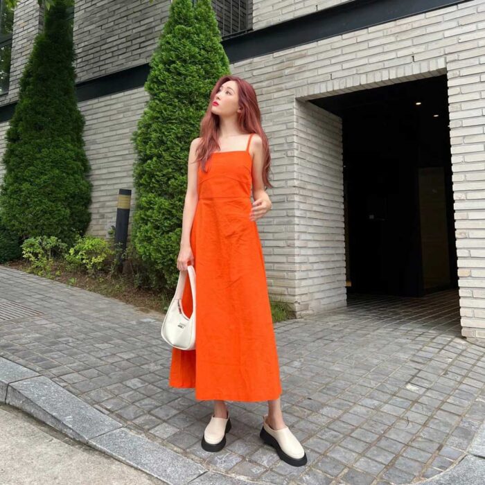 Sunmi outfit from Aug 9, 2022 : Your Name Here dress and more